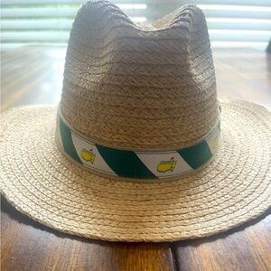 2025 Masters Straw Hat w/ Band, NWT